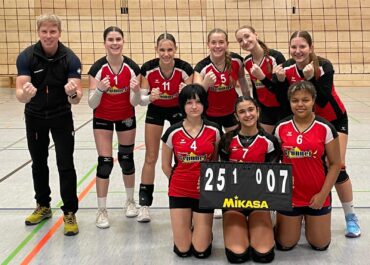 GSG-Volleyballerinnen: Durchmarsch zum Landesfinale!