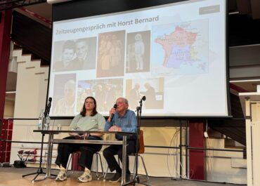 Erinnerungsarbeit am GSG: Ein Zeitzeugengespräch mit Horst Bernard