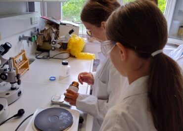 7a zu Gast im Schülerlabor der Universität des Saarlandes